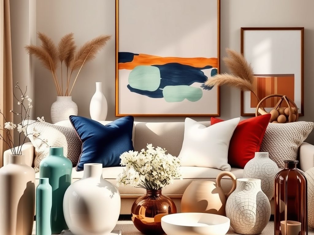 Dodatki do wnętrz: jak łączyć styl, funkcjonalność i harmonię kolorów w aranżacji