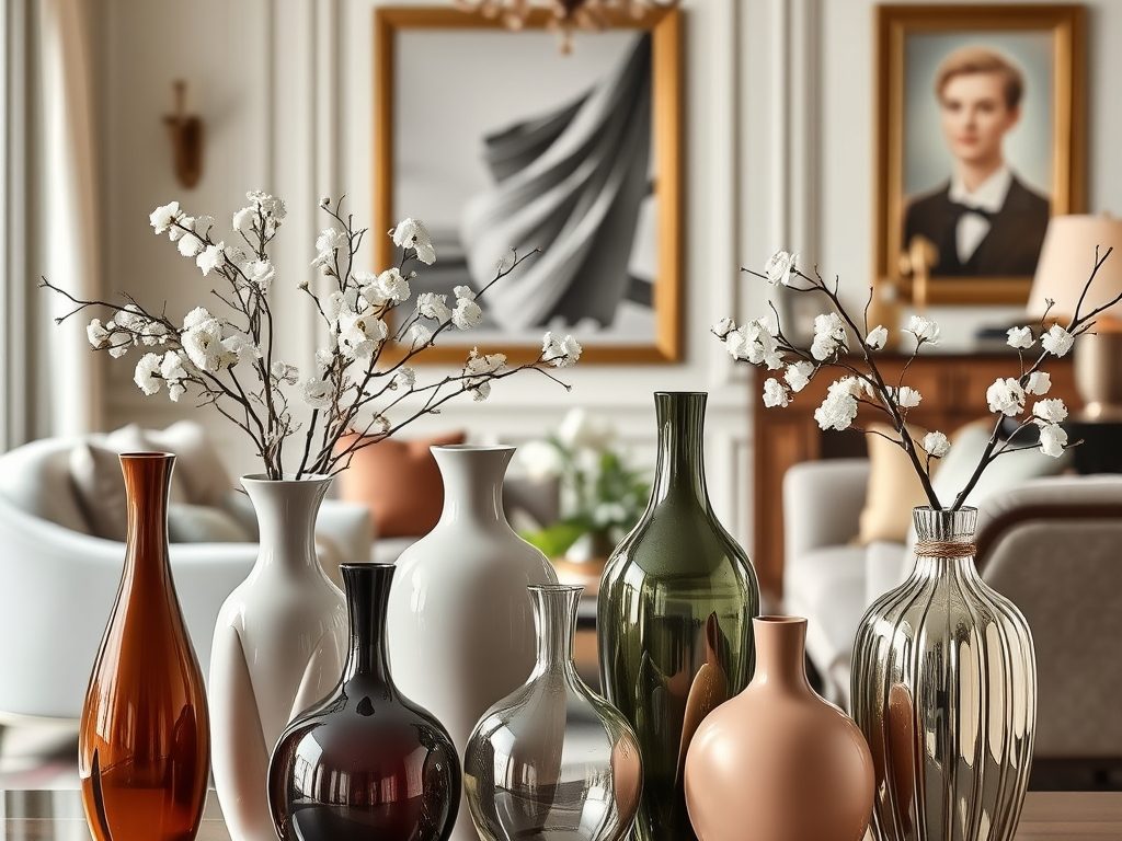 Wazony w aranżacji wnętrz: jak wybrać kształt, rozmiar i materiał do stylu pomieszczenia