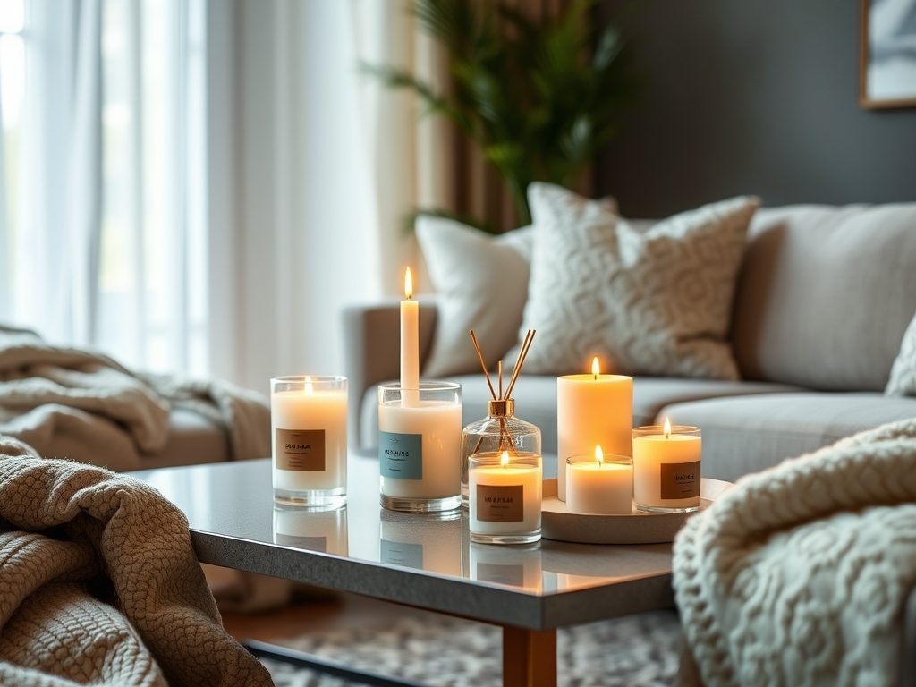 Świece zapachowe w domu: najlepsze miejsca na aromat, nastrój i bezpieczeństwo użytkowania