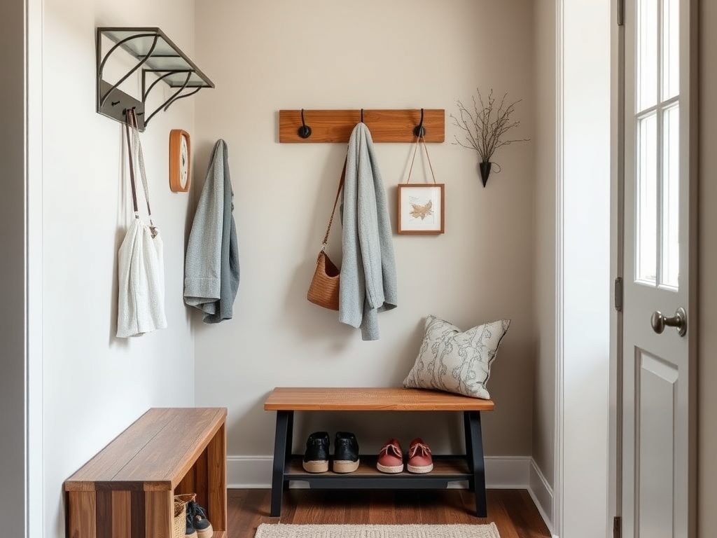 Dekoracje do małego przedpokoju: jak połączyć funkcjonalność z lekkością i stylem