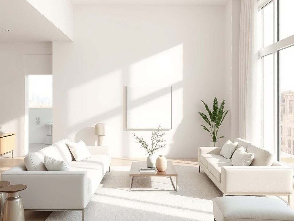 Minimalistyczne dekoracje do salonu: jak wybrać dodatki podkreślające harmonię i przestrzeń